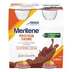 meritene protein drink gusto cioccolato 4 x 200ml