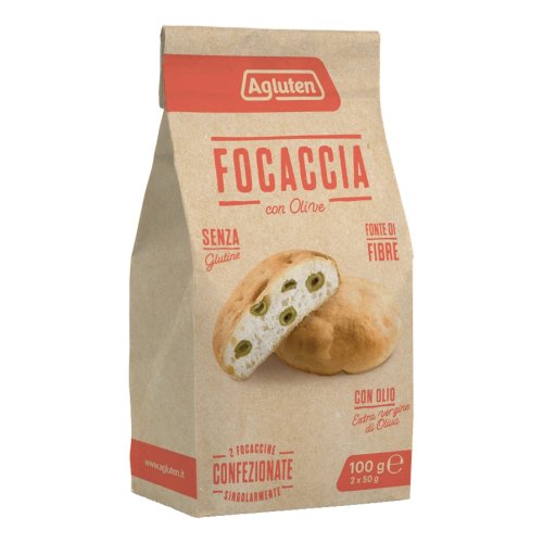 AGLUTEN Focaccina Olive 100g