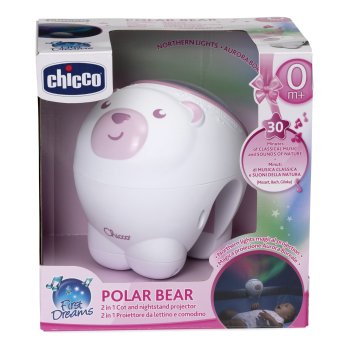 chicco gioco proiettore neonato orso polare rosa età 0m+