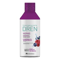 pancia piatta dren frutti500ml