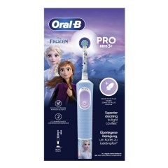 oral-b pro kids 3+ spazzolino elettrico disney frozen + 1 testina