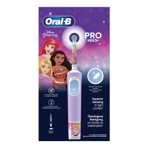 Oral-B Pro Kids 3+ Spazzolino Elettrico Disney Princess 1 Testina