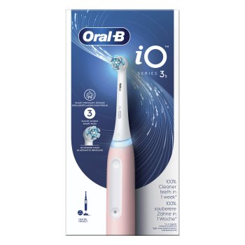 oral-b io series 3 rosa spazzolino elettrico