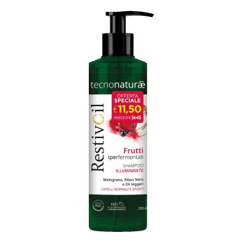 restivoil tecnonaturae shampoo illuminante capelli normali e spenti 250ml taglio prezzo