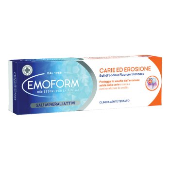 emoform carie & erosione dentifricio quotidiano 75ml