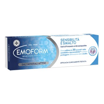 emoform sensibilità & smalto dentifricio quotidiano 75ml