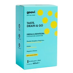 goovi taste drain & go drenante zenzero & lime 24 stick pack monouso