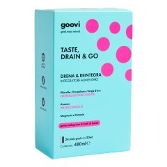 goovi taste drain & go drenante melograno & frutti di bosco 24 stick pack monouso