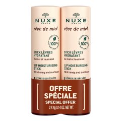 nuxe rêve de miel duo stick labbra 2 x 4g