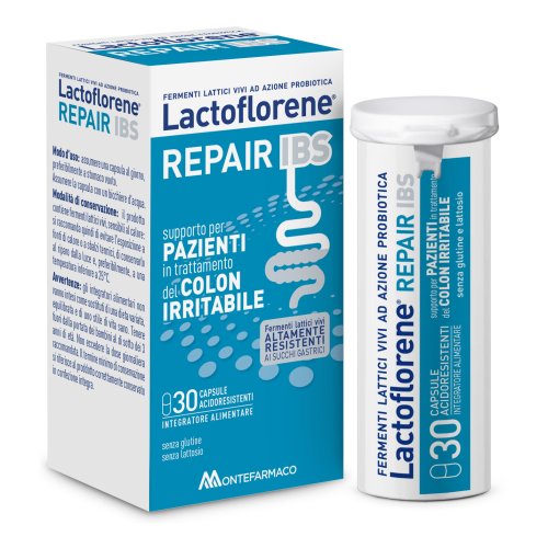 Lactoflorene Repair IBS Integratore Di Fermenti Lattici Vivi Ad Azione Probiotica 10 Capsule