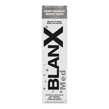 blanx med dentifricio denti bianchi sbiancante non abrasivo 100ml