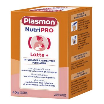 plasmon nutripro latte+ 10bust