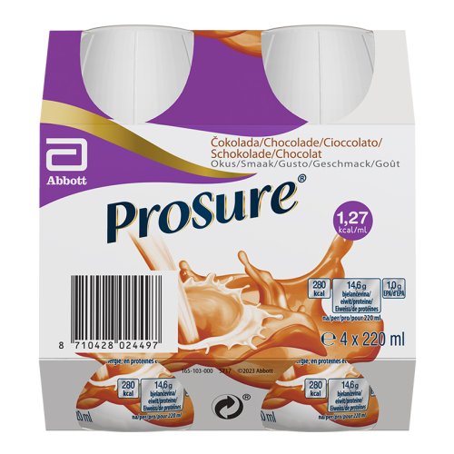 PROSURE CHOCOLATE 4BOTT 220ML