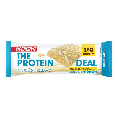 Enervit The Protein Deal Barretta Proteica Double White Crunchy & Creamy 55g