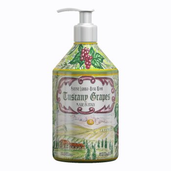 maioliche sapone liquido mani delicato linea tuscany grapes 500ml