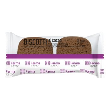 farma keto+ biscotti cacao 2 pezzi