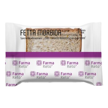 farma keto+ fetta morbida ai cereali 2 pezzi