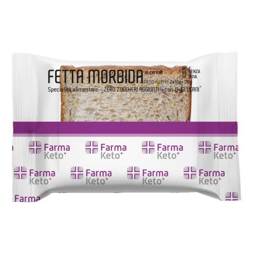 Farma Keto+ Fetta Morbida Ai Cereali 2 Pezzi