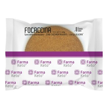 farma keto+ focaccina 80g