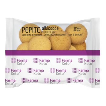 farma keto+ pepite albicocca 50g