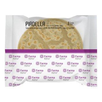 farma keto+ piadella 2 pezzi da 50g