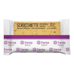 farma keto+ scrocchiette al pomodoro e paprika 50g