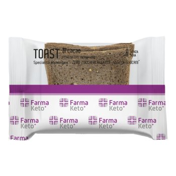 farma keto+ toast al cacao 20g