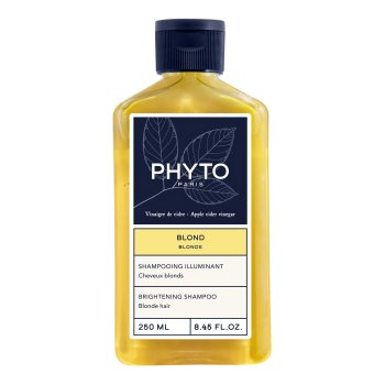 phyto blond shampoo illuminante capelli biondo chiaro o scuro ravviva la luminosità 250ml