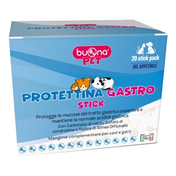 protettina gastro 20 stick pack gel appetibile - buona pet