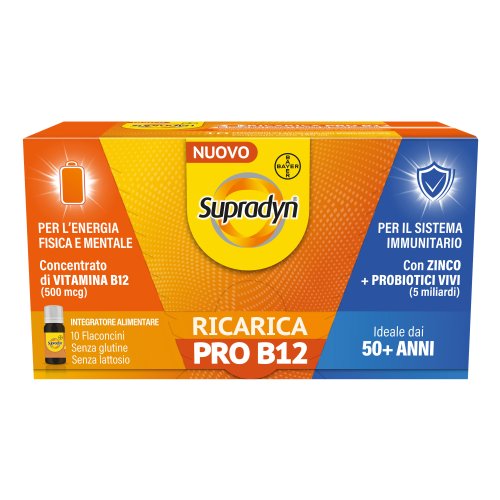 Supradyn Ricarica Pro B12 10 Flaconcini