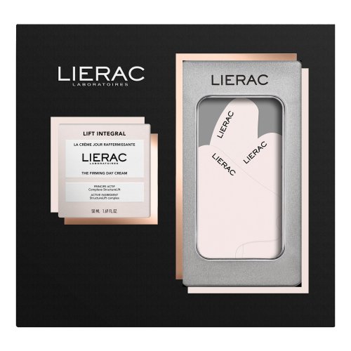 Lierac Lift Integral Cofanetto Idea Regalo Set - Crema Giorno Rassodante 50ml + Patch Viso Riutiliz