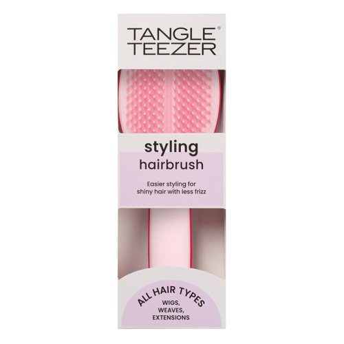 Tangle Teezer The Ultimate Detangler Styler Bright Pink - Spazzola Per Ridefinire I Capelli Asciutt