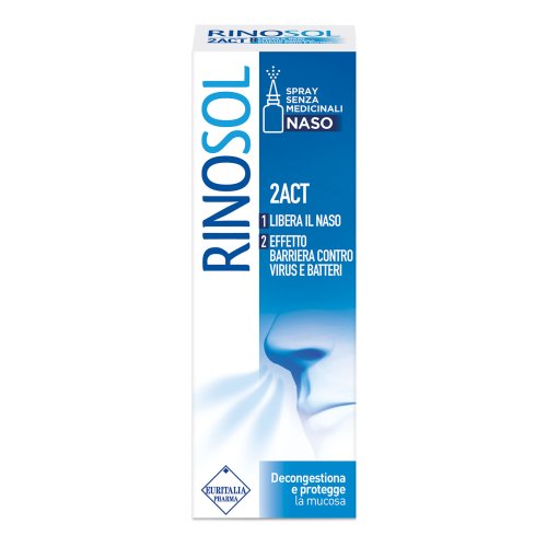 RINOSOL 2ACT SPRAY NASALE 15ML