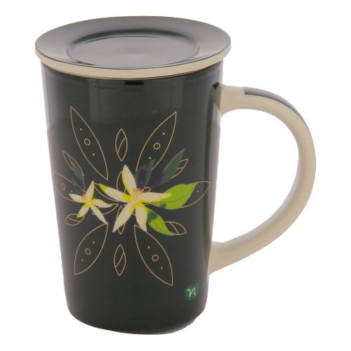 Neavita Infusiera Mindful Tea Verde In New Bone China Con Filtro In Acciaio 380ml