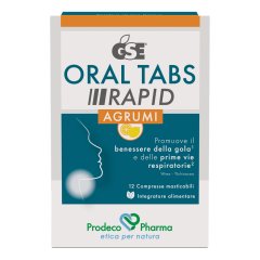 gse oral tabs rapid agrum12cpr