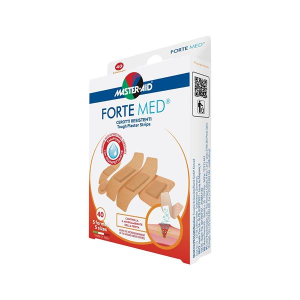Master Aid Fortemed Cerotti 5 Formati 40 Pezzi