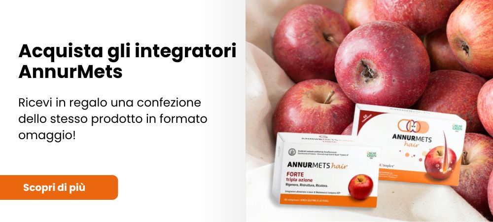 Acquista gli integratori Annurmets HDL+, Hair e Hair Forte e ricevi in regalo* una confezione dello stesso prodotto in formato omaggio! 