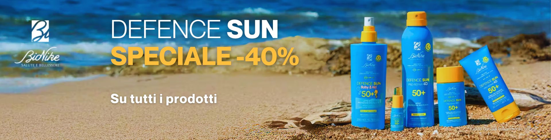 Bionike Defence Sun: -40% su tutte le protezioni solari del brand!