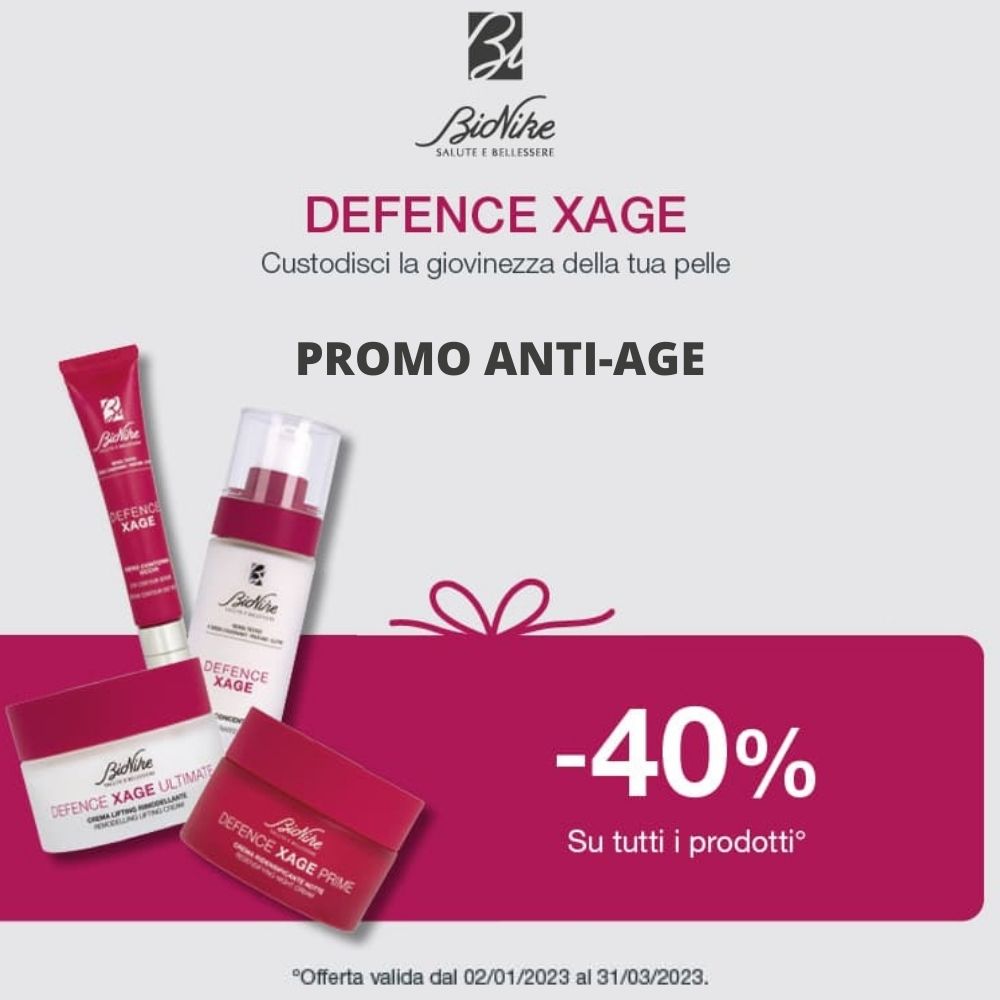 Promo BioNike Defence X-Age sconto 40% mobile