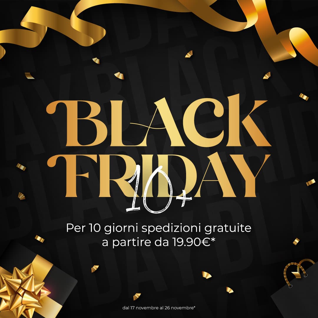Il Black Friday è qui! Spedizione gratuita dal 17 al 26 Novembre! mobile