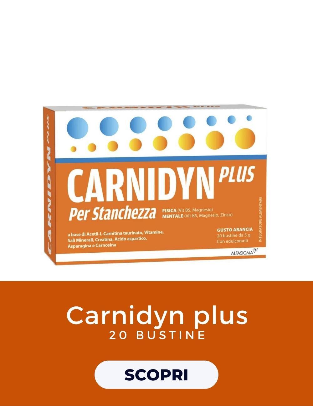 Carnidyn Plus 20 bustine 5g