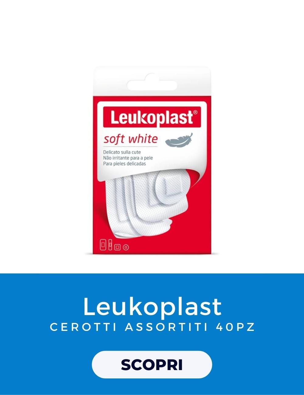 Leukoplast Soft White Cerotti Assortiti - 40 Cerotti