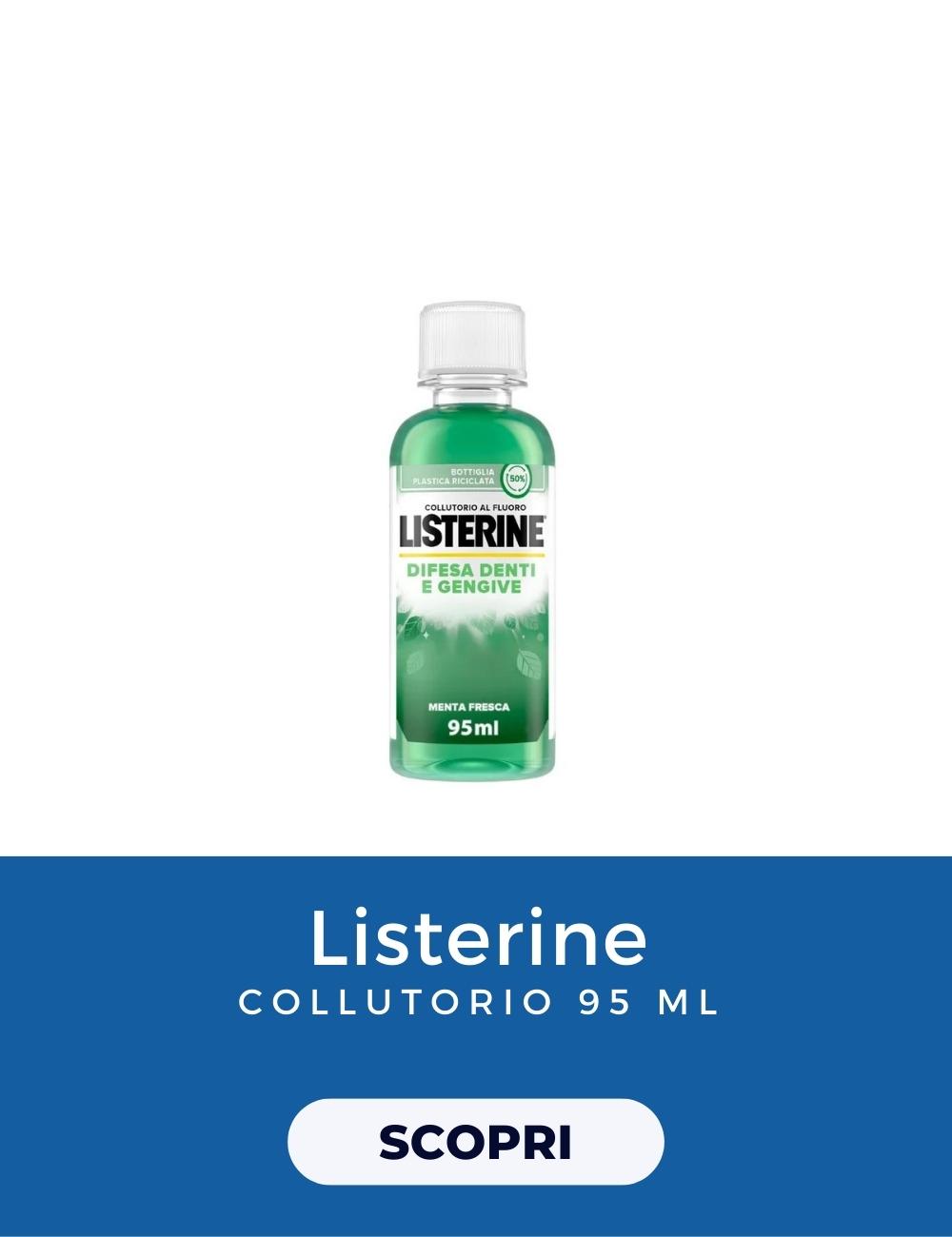Listerine Collutorio Difesa Denti e Gengive 95 ml