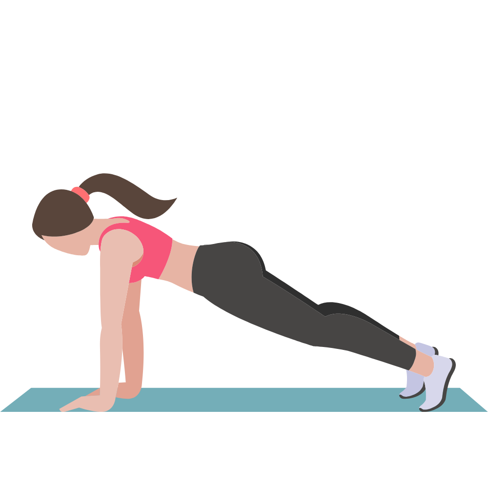 immagine esercizio plank