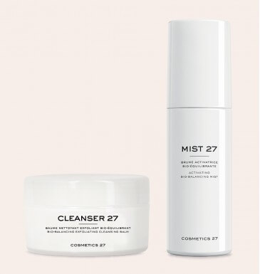 Double cleansing skin routine