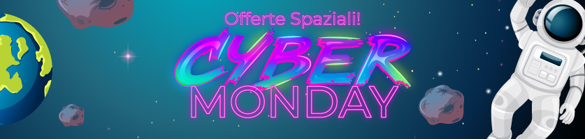 banner promozionale Cyber Monday desktop