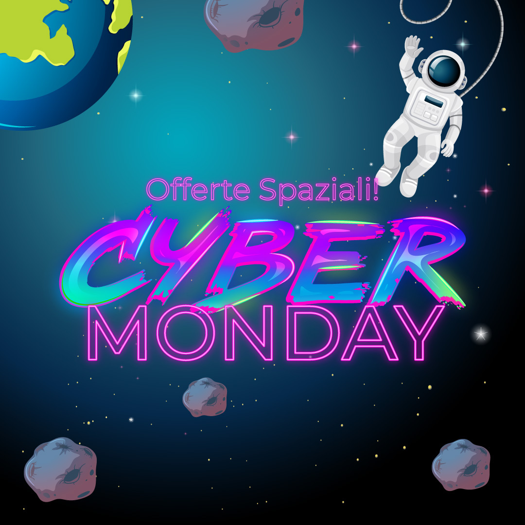 banner promozionale Cyber Monday mobile