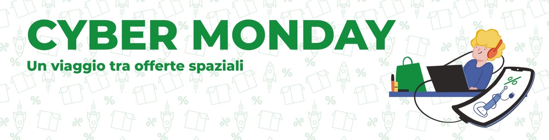 Fai un salto nell'orbita del risparmio - Cyber Monday Farmacie Vigorito 2025