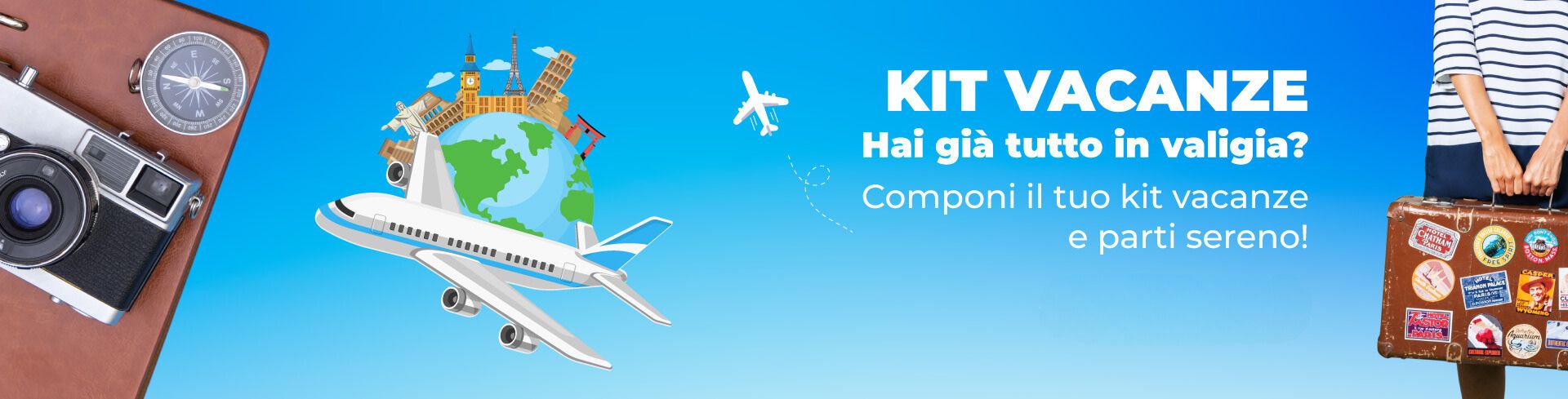 kit vacanze: acquista 1 prodotto di ogni categoria, ricevi il 5% Extra-Sconto! banner desktop