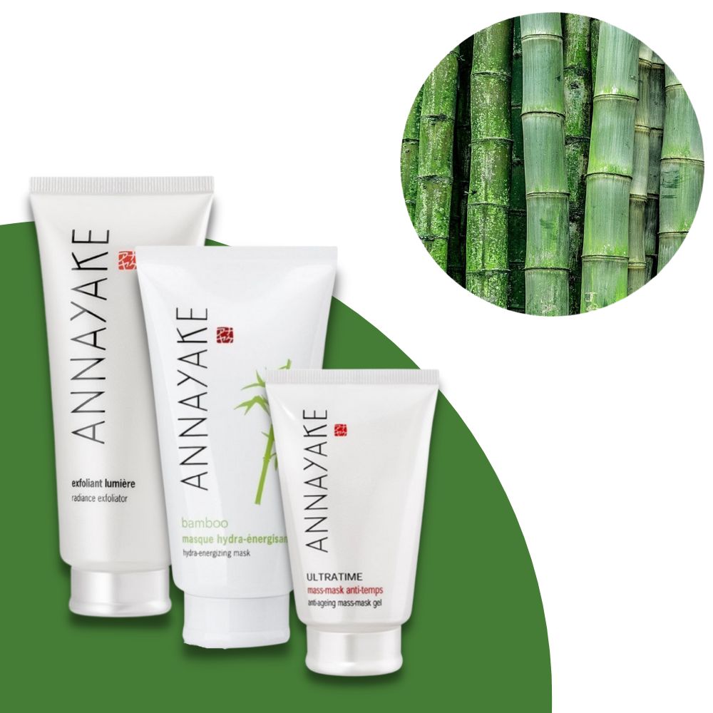 Annayake, fase 3 - 4 - 5, esfoliante, spray idratante e maschera